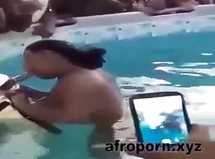 هواة, حمام-سباحة, افريقية