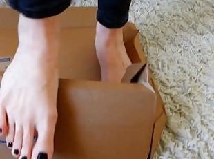 barefoot crush - german foot fetish