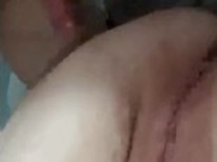 His dick feels so good in my fat juicy pussy