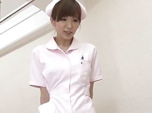 azjatyckie, pielęgniarka, japońskie, pov, szpital, uniform, realne