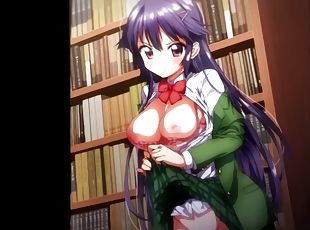 orta-yaşlı-seksi-kadın, vajinadan-sızan-sperm, pornografik-içerikli-anime