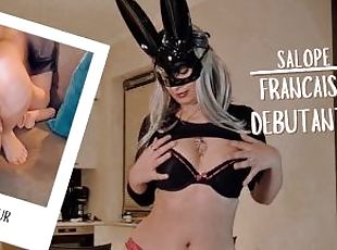 Salope Française Débutante : Casting Porno Sauvage ! Suce  et se fait baisee