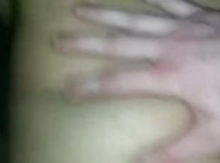 Sexy BIG Booty lightskin creamed by white cock