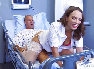 This gorgeous nurse cures the patients in a completely new way