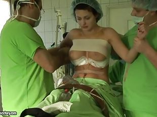 Sensational video of Aletta Ocean getting new boobs