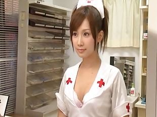 asiatisk, sjuksköterrska, hardcore, japansk, par, sprut, underskön, vått, uniform, verklighet