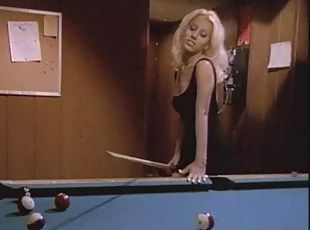 Alexis Christina playing pool then pounded hardcore in mmf