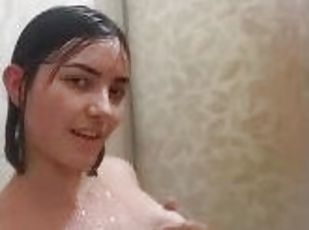 badning, amatør, teenager, brasilien, kæreste-kvindlig, kær, fræk, lille, fetish, bruser