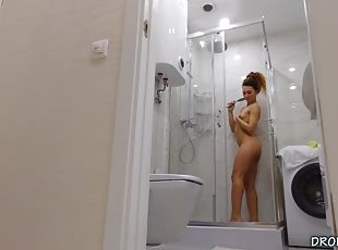 Jana teen in the shower, czech cam