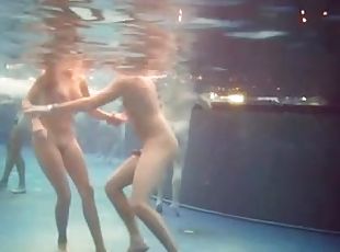 fiesta, amateur, casero, sexo-en-grupo, piscina, submarino