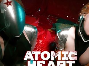 Atomic Heart ! Threesome with ballerinas ! Femdom - MollyRedWolf