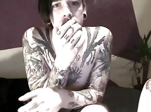 par, webcam, fetish, tatovering, drillende