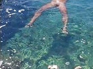 nude swimming - Adria