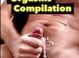 masturbation, orgasme, amateur, mature, ejaculation-sur-le-corps, énorme-bite, compilation, solo, bite