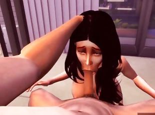 Me Follo a la Madre Negra de mi Amigo POV (Ella Ama Mi Polla) - Sexual Hot Animations