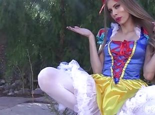 Fairytale Princess Slowmo Cock Tease - Halloween Cosplay Costume Dress Up Sexy Princess ASMR