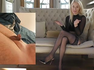 Solo 21 year old femdom dirty talk about small cocks