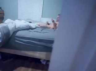 Step Mom Caught Son Jerking Off