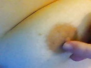 Playing with my nipple