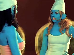 Lexi Belle & Charley Chase & Nicole Aniston in This Ain't Smurfs XXX - Hustler