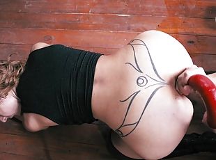 fisting, anal, milf, point-de-vue, bout-a-bout, fétiche, tatouage