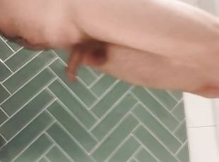 mandi, orang-telanjang, amatir, penis-besar, remaja, webcam, mandi-shower, seorang-diri, realitas, penis