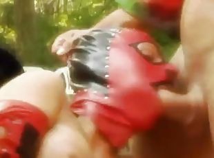 Nikky Rider gets fucked outdoors in hot cosplay video