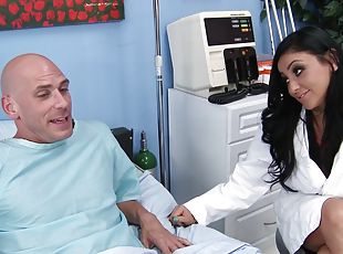 Incredible sex with doctor Audrey Bitoni