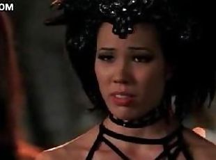 Exotic Michaela Conlin Wearing a Sexy Costume In a 'Bones' Episode