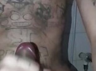 masturbation, amateur, énorme-bite, hardcore, pornstar, branlette, fétiche, solo, goth, tatouage