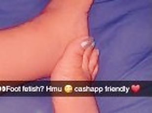 Only fans @kissdabbw with your foot fetish