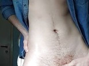 Hung boy having fun. Let me know if you'd like to see more.