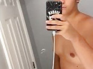 TEEN ALMOST CAUGHT NAKED