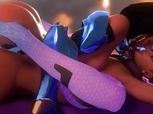 Pharah & Sombra Animation [Commission] (By Arhoangel) [Overwatch] _ 3