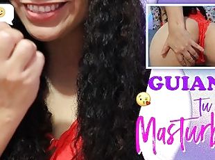 masturbācija-masturbation, amatieris, latina, sarausties, smalka, femdom