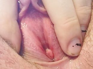 clito, énorme, masturbation, orgasme, pisser, chatte-pussy, giclée, amateur, jouet, ejaculation