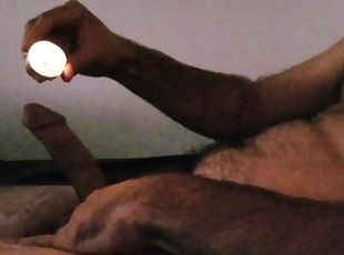Hot Candle Wax with vibrating head toy