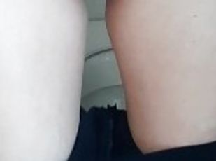Cheating  girl piss after morning fuck