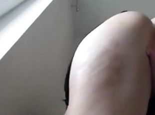 hot girl ass playing and cum alone with her fingers