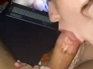 Blowjob while smoking and playing call of duty vanguard