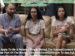 Angel Santanas 2022 Yearly Gyno Exam With Doctor Tampa &Chaperone Nurse Aria Nicole Caught On Camera