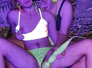 neon blacklight fun with my hubbywife~! (preview)