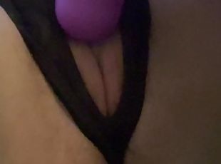 Playing with my clit