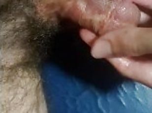 masturbation, amateur, secousses, ejaculation, minuscule, bite