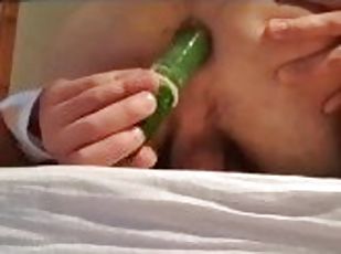 Premier test avec une courgette, c'est sérré! "First test with a zucchini, it’s seried!