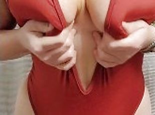 I turn into such a horny slut when my tits are full of milk