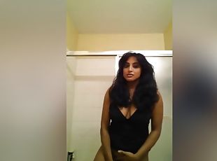 masturbation, amateur, jouet, indien, webcam, gode, solo, brunette