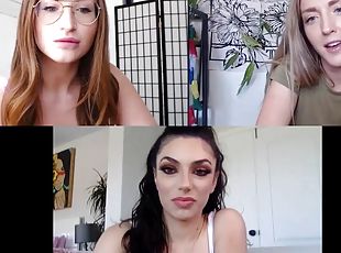 punci, leszbikus, pornósztár, ujjazás, természetes, webkamera