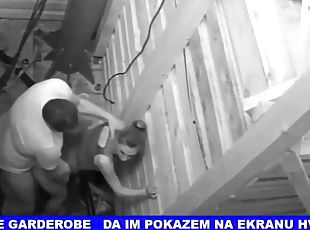 Serbian couple did not notice the security camera
