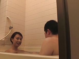 स्नान, लड़कियां, मुख-मैथुन, जापानी, युगल, उत्तम